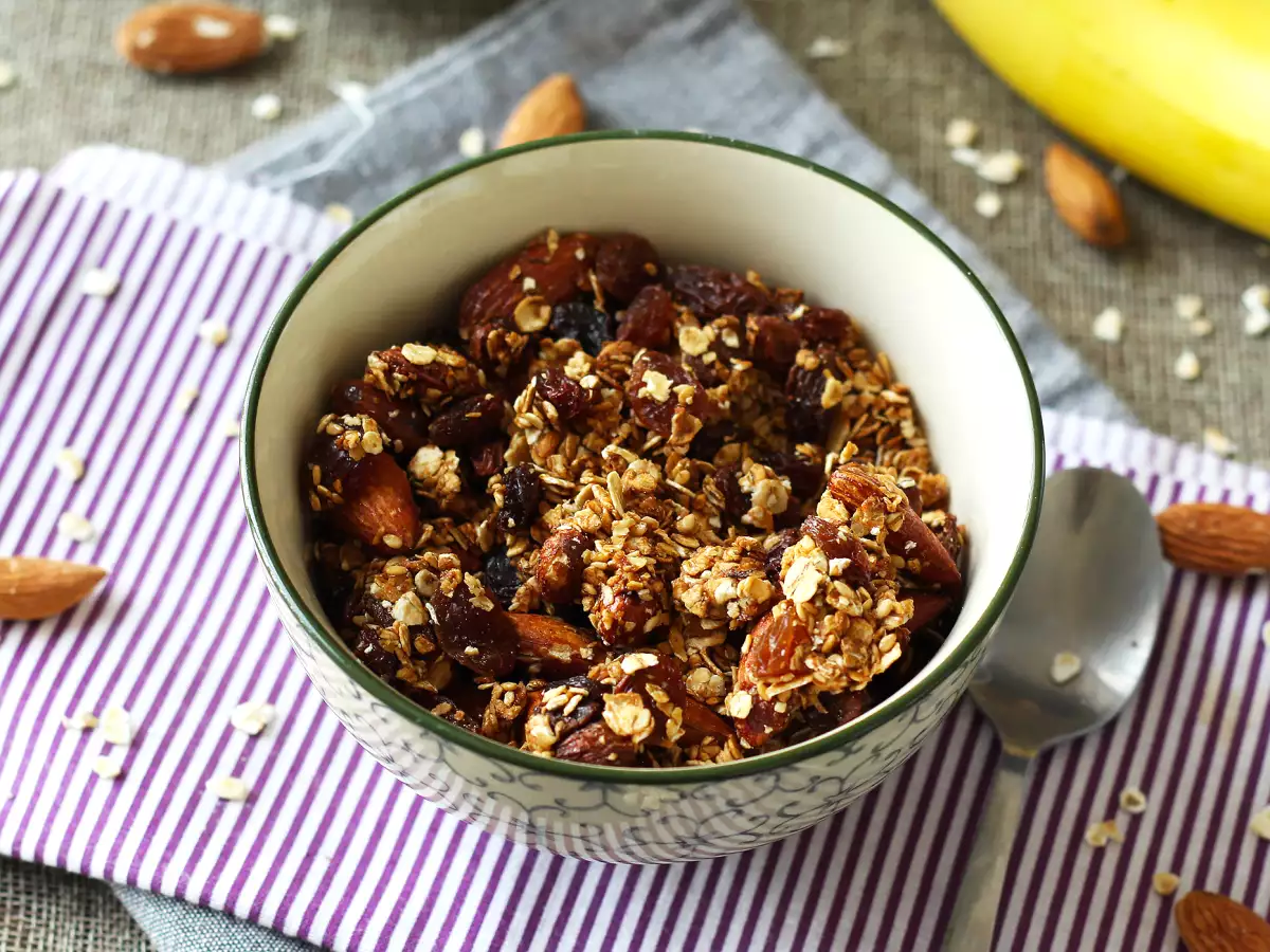 Snabb granola i airfryer – gör frukosten härligt krispig - foto 5