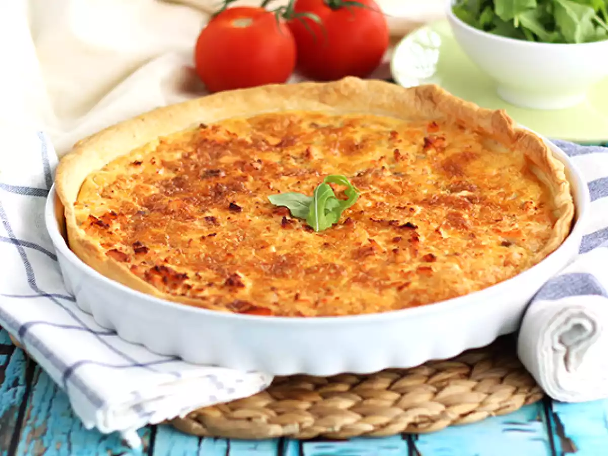 Snabb och enkel laxquiche - foto 4