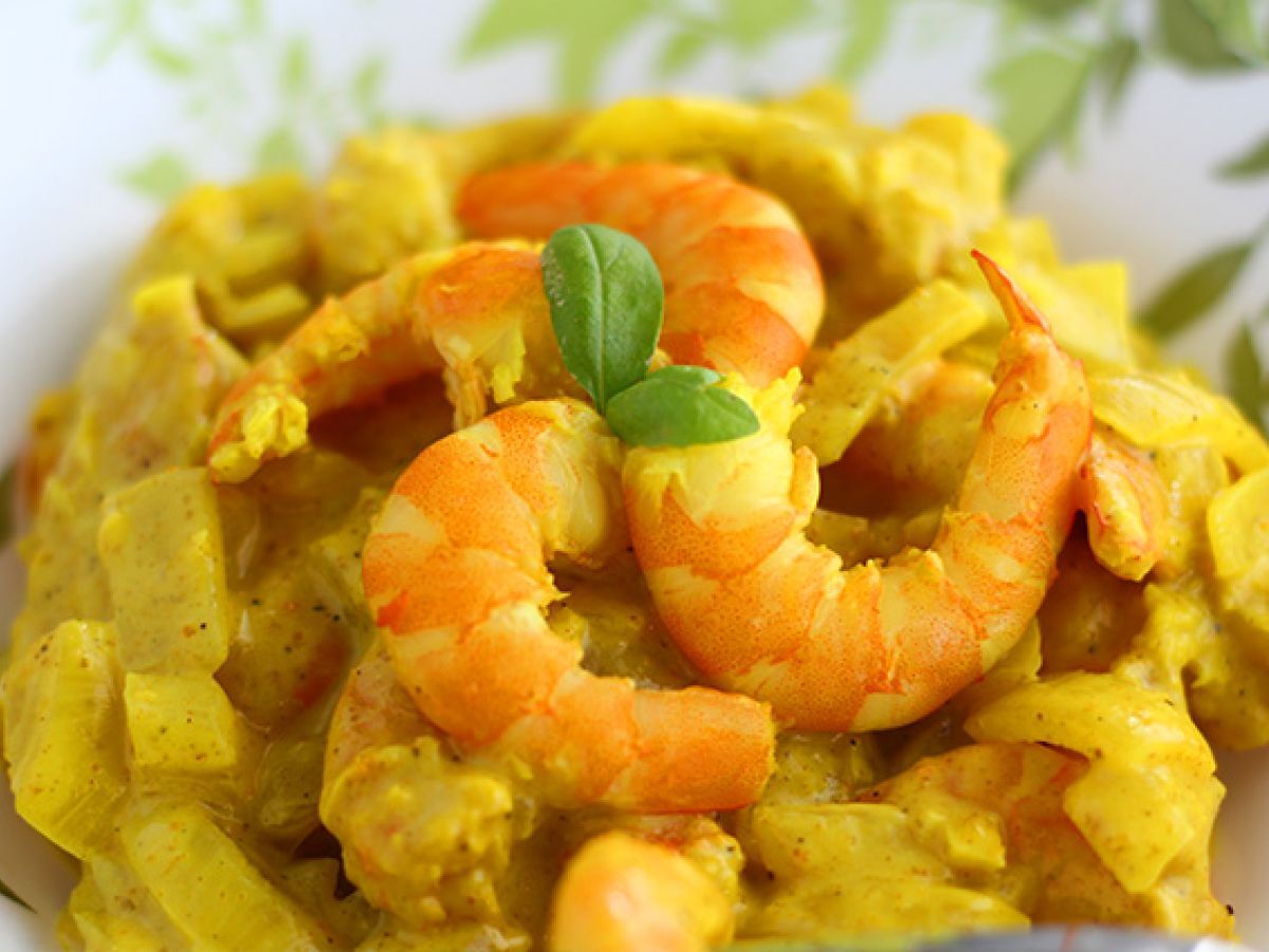 Snabb räkcurry med kokosmjölk - foto 3