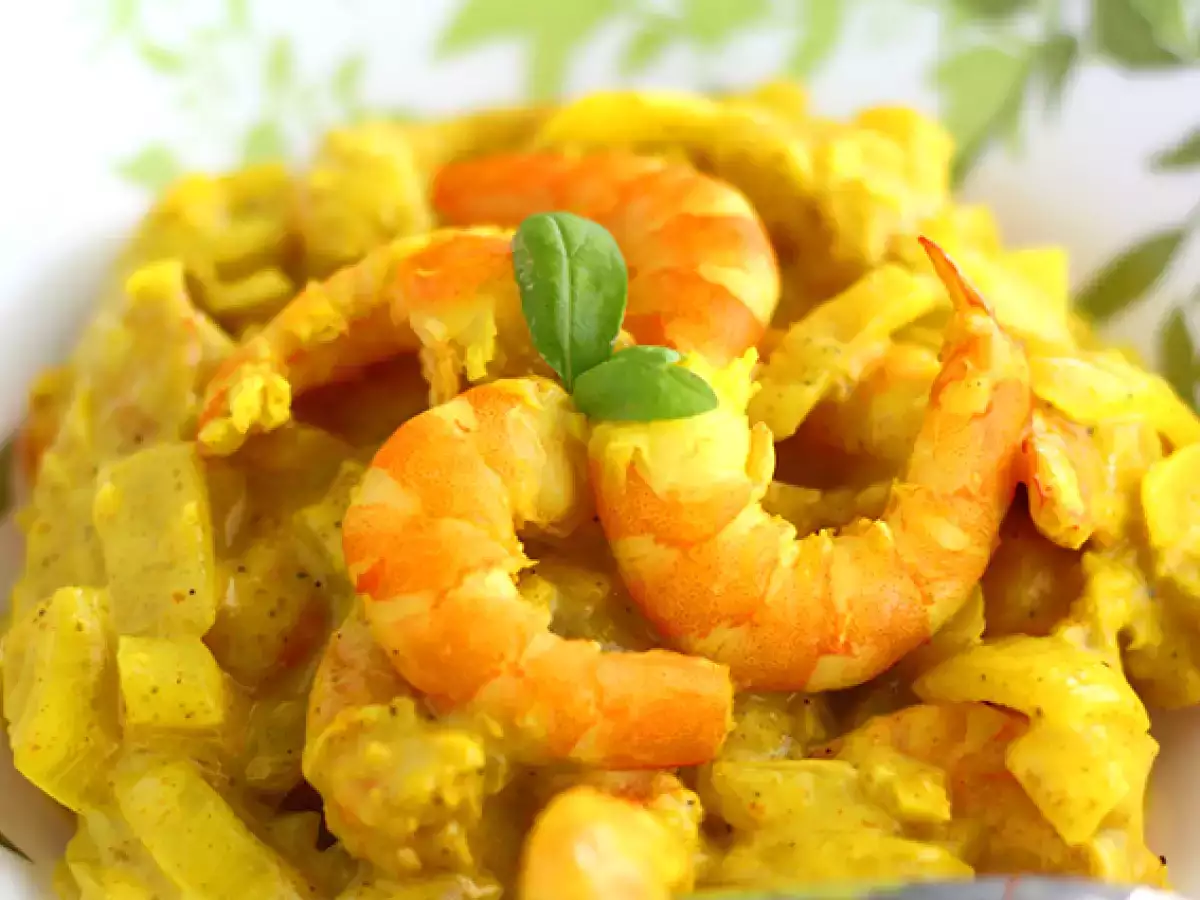 Snabb räkcurry med kokosmjölk - foto 3