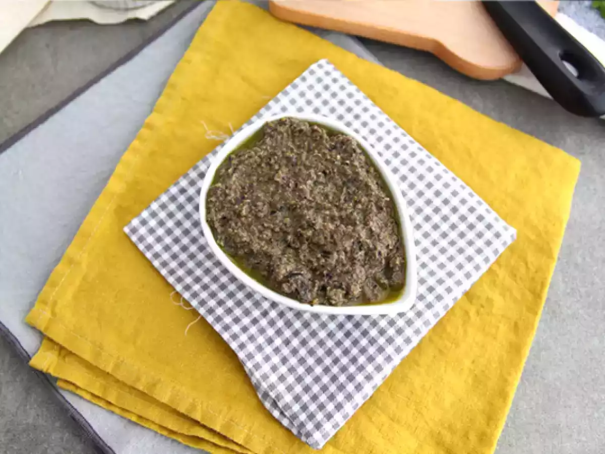 Snabb tapenade med svarta oliver - foto 2