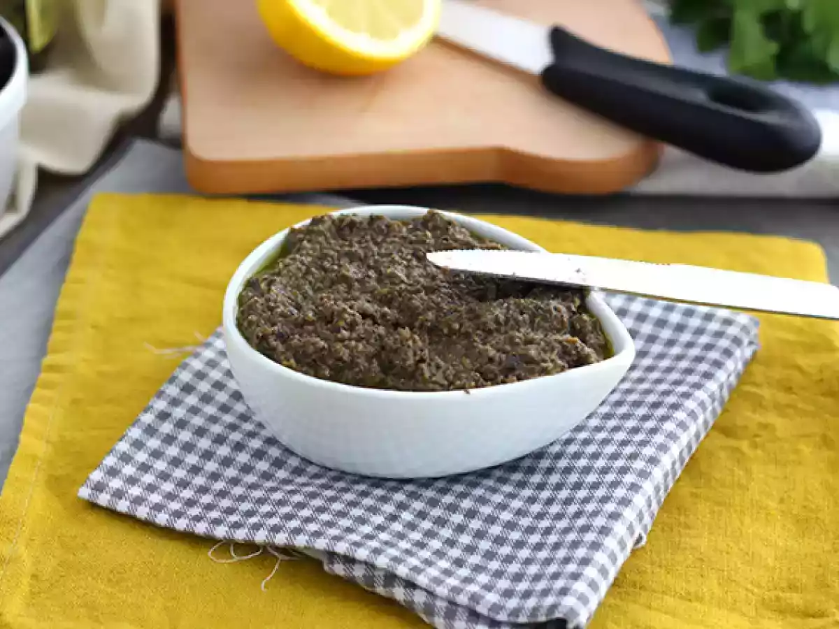 Snabb tapenade med svarta oliver - foto 3