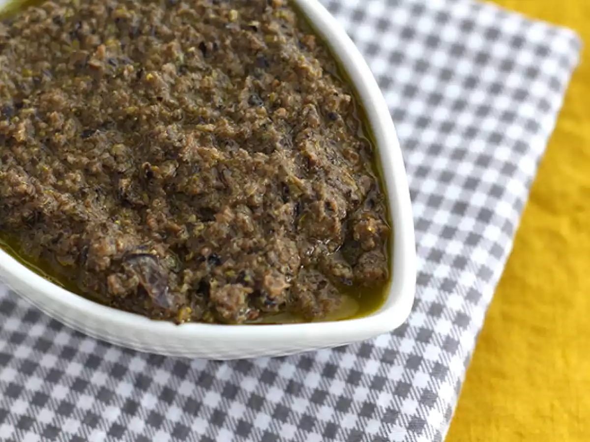 Snabb tapenade med svarta oliver - foto 4