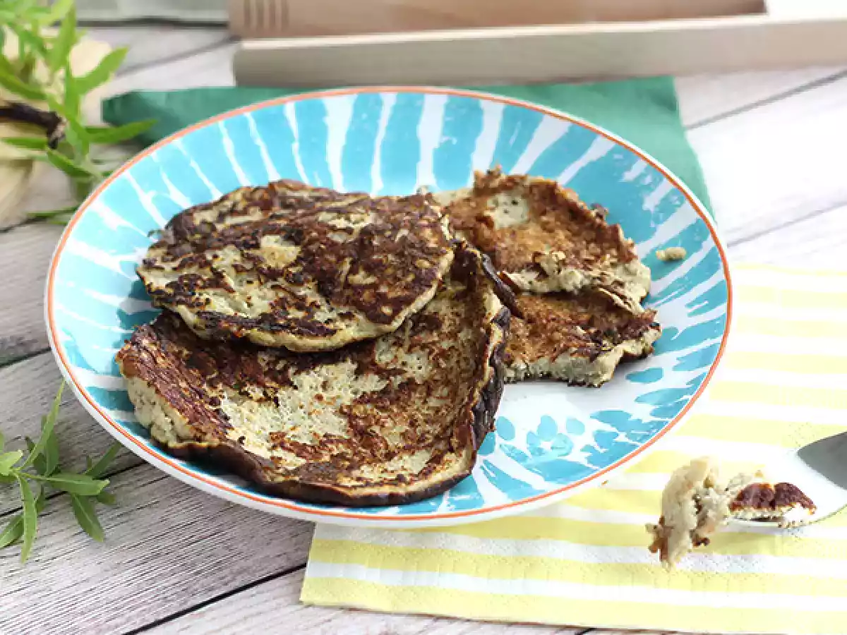 Snabba glutenfria pannkakor (bananer + ägg)