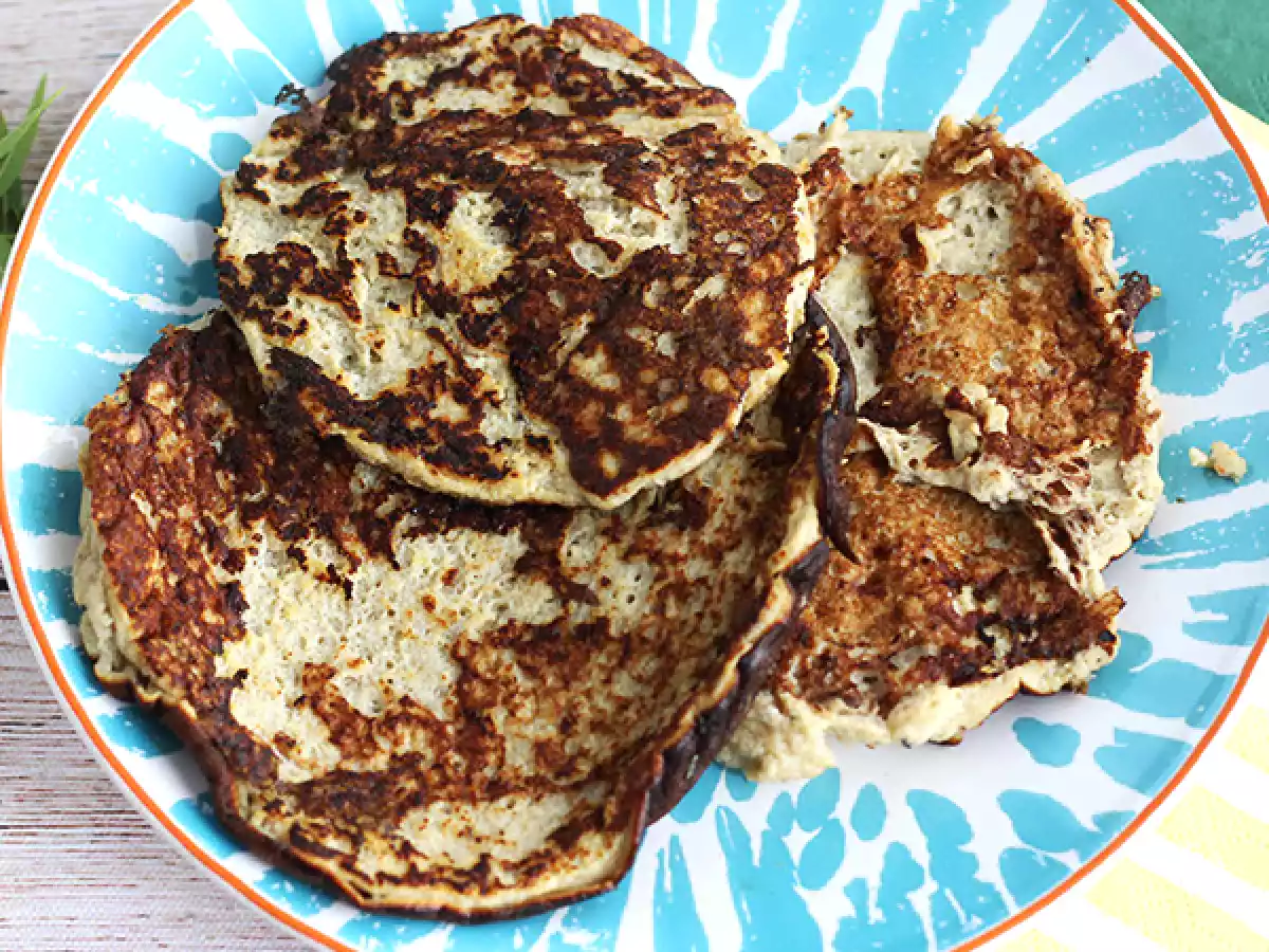Snabba glutenfria pannkakor (bananer + ägg) - foto 2