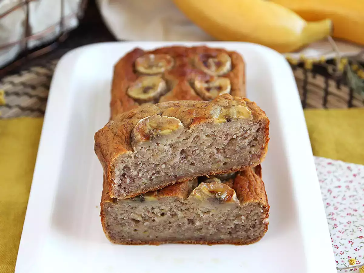 Sockerfri banankaka - Bananbröd - foto 2