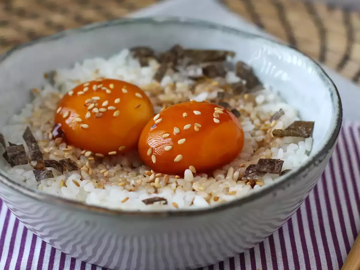 Sojamarinerade äggulor