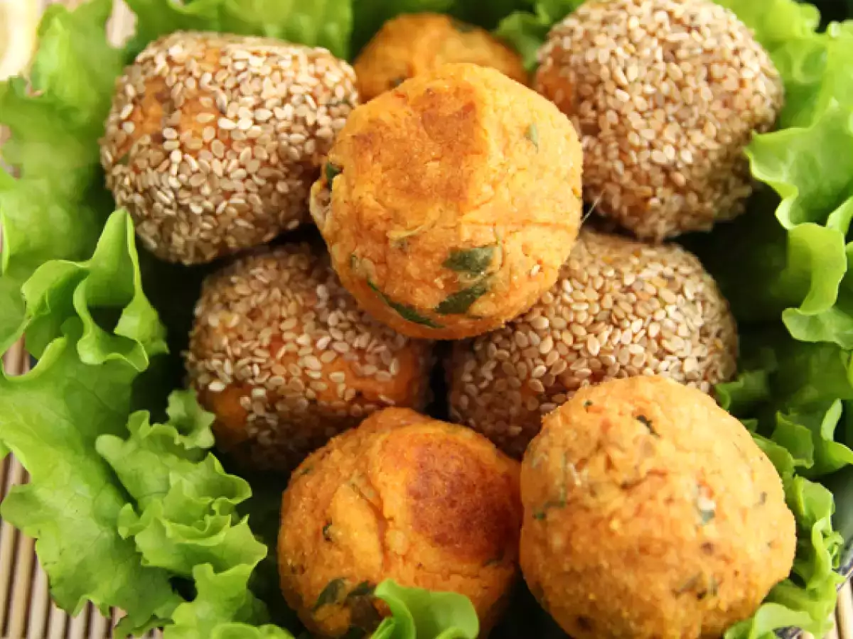 Sötpotatisfalafel - foto 2
