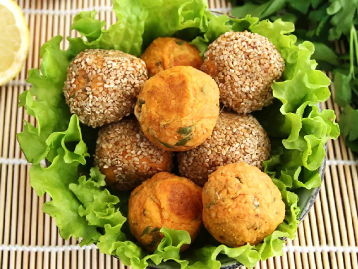 Sötpotatisfalafel - foto 3