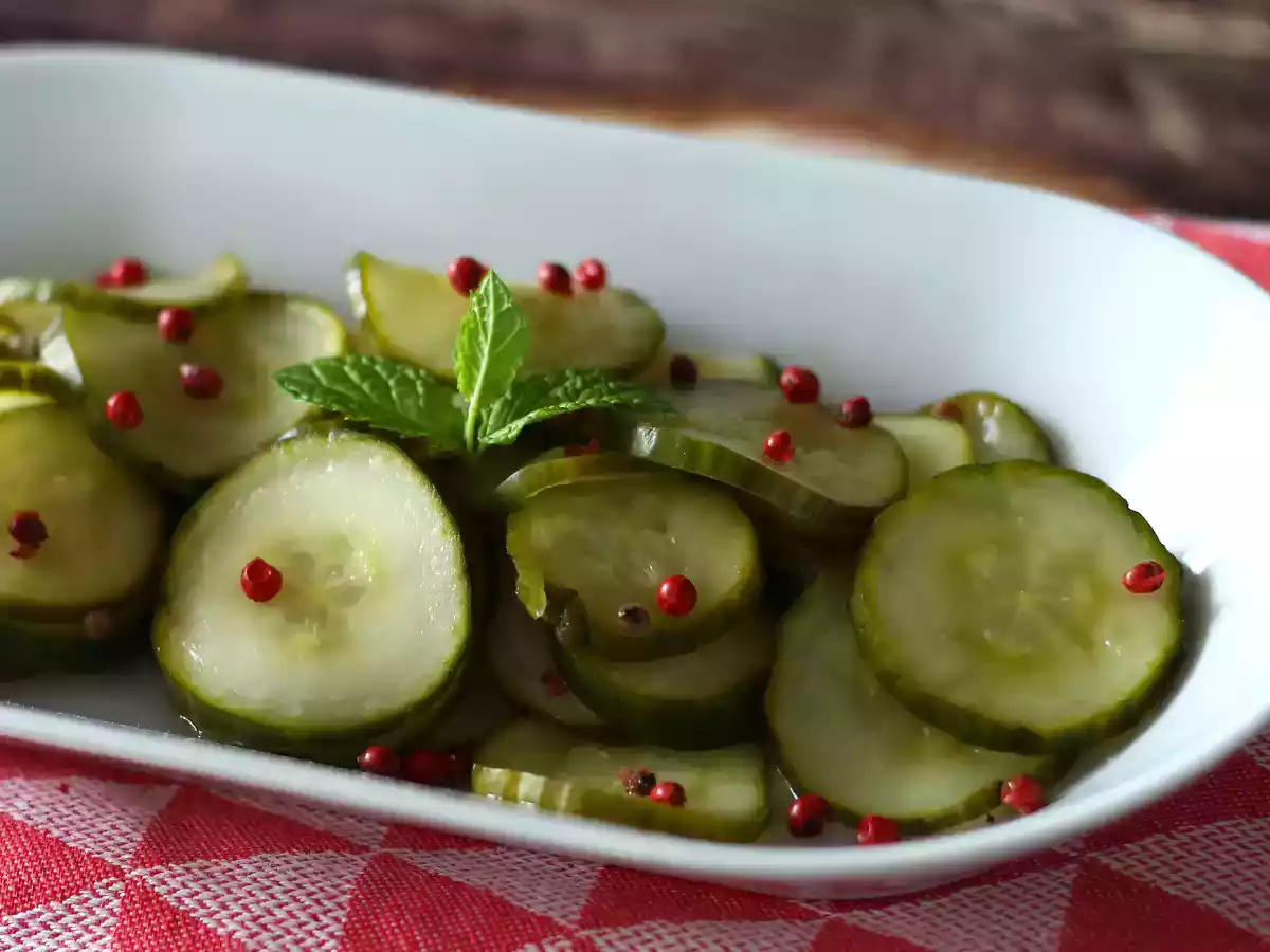 Sötsura gurkor: en snabb och välsmakande sidorätt för sommaren! - foto 5