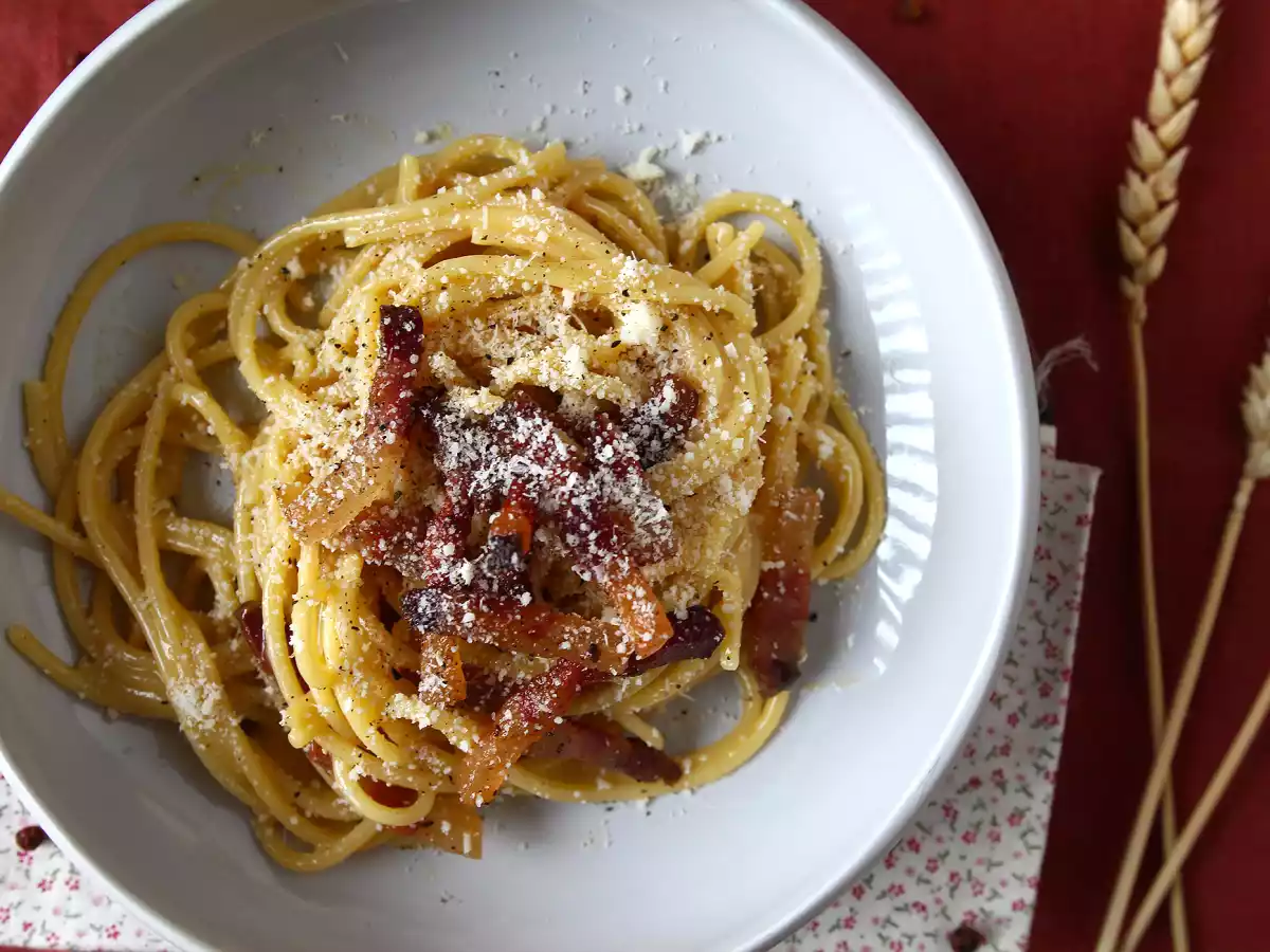 Spaghetti alla carbonara, det äkta italienska receptet! - foto 5