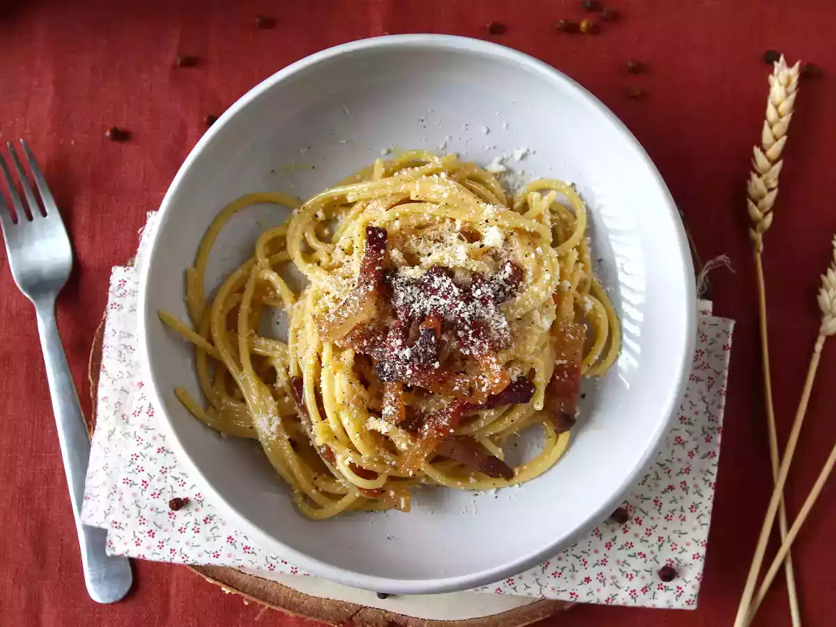 Spaghetti alla carbonara, det äkta italienska receptet! - foto 6