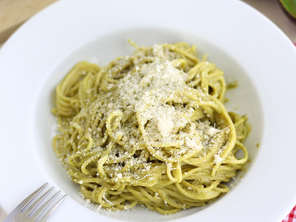 Spaghetti carbonara med avokado - foto 2