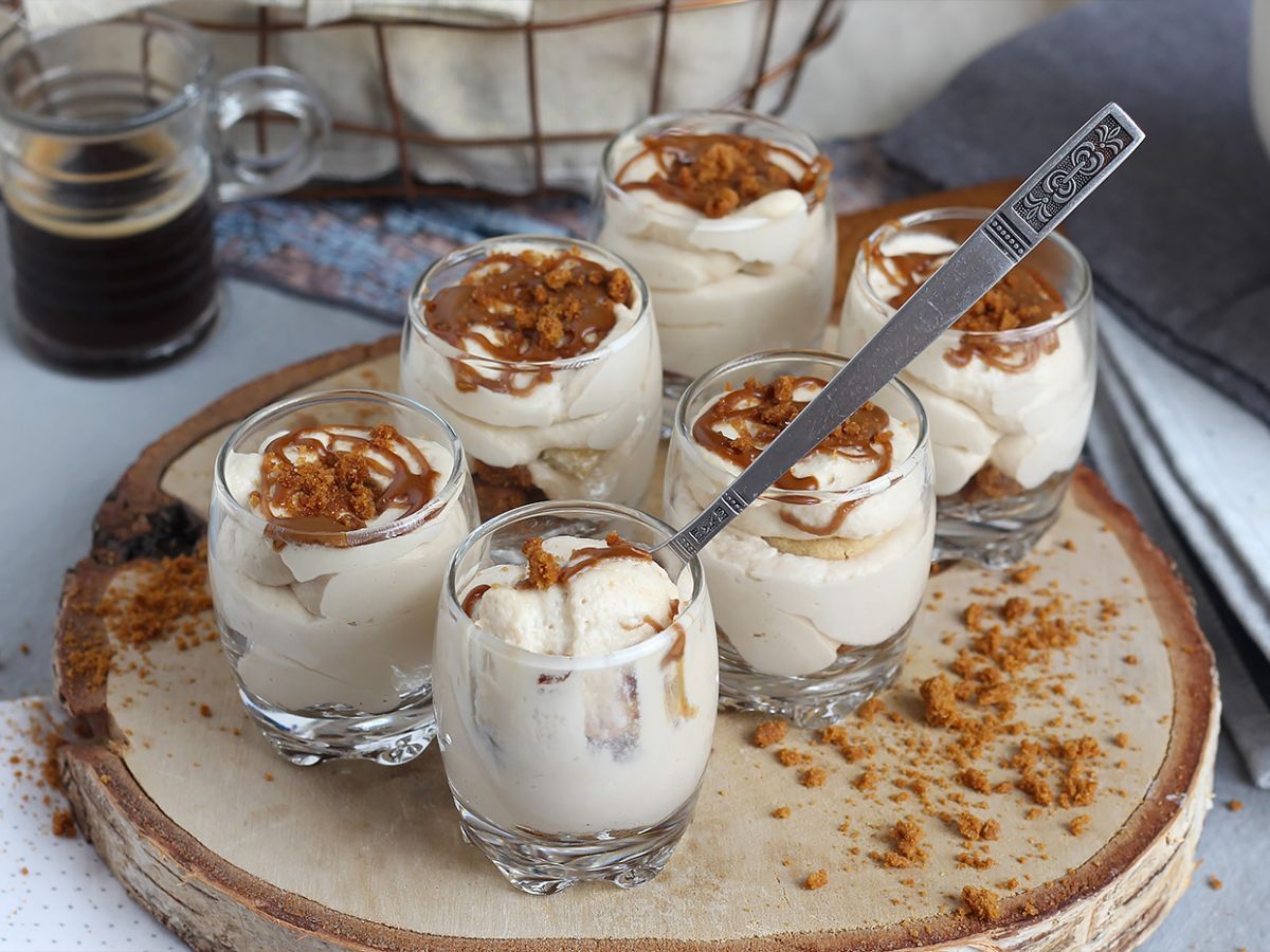 Speculoos mousse i glas