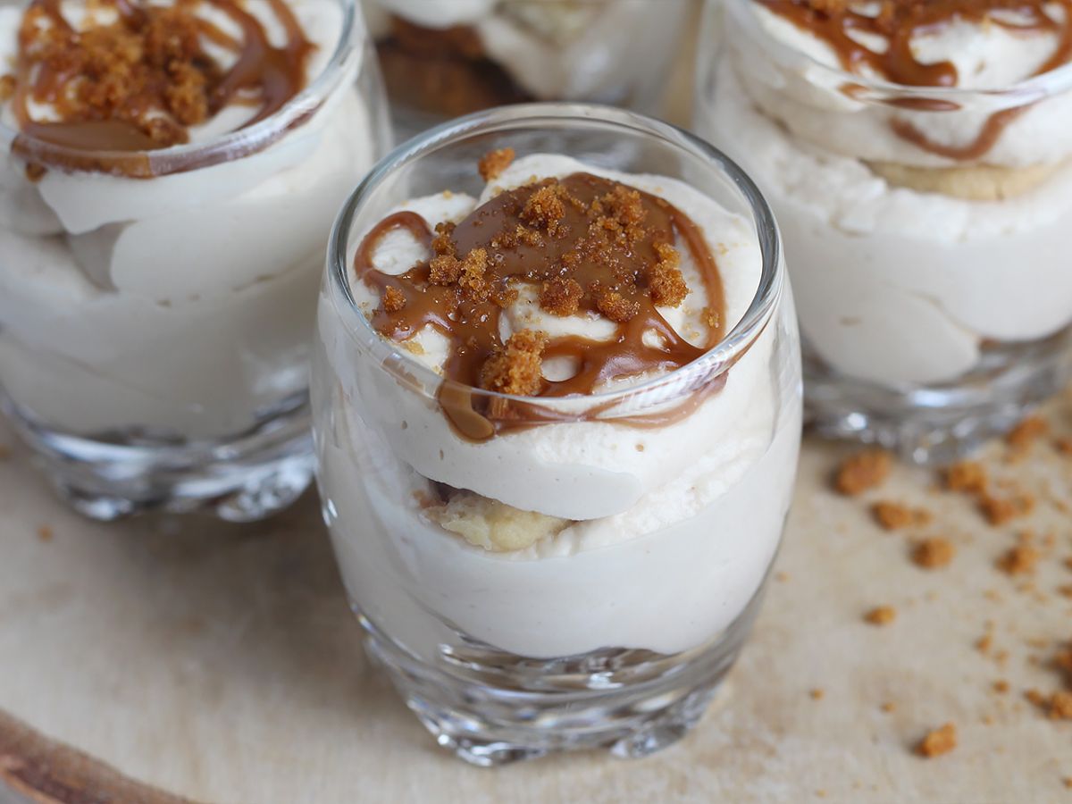Speculoos mousse i glas - foto 2