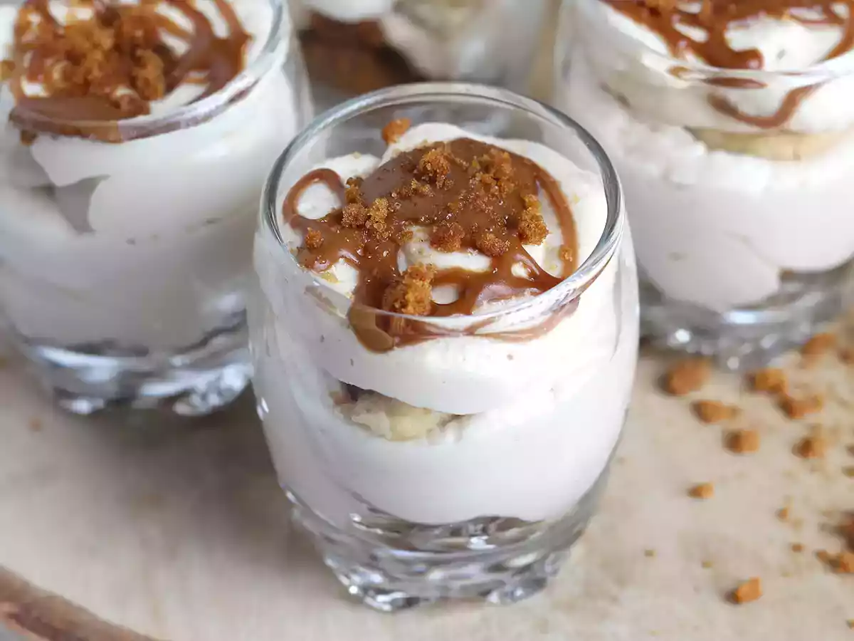 Speculoos mousse i glas - foto 2