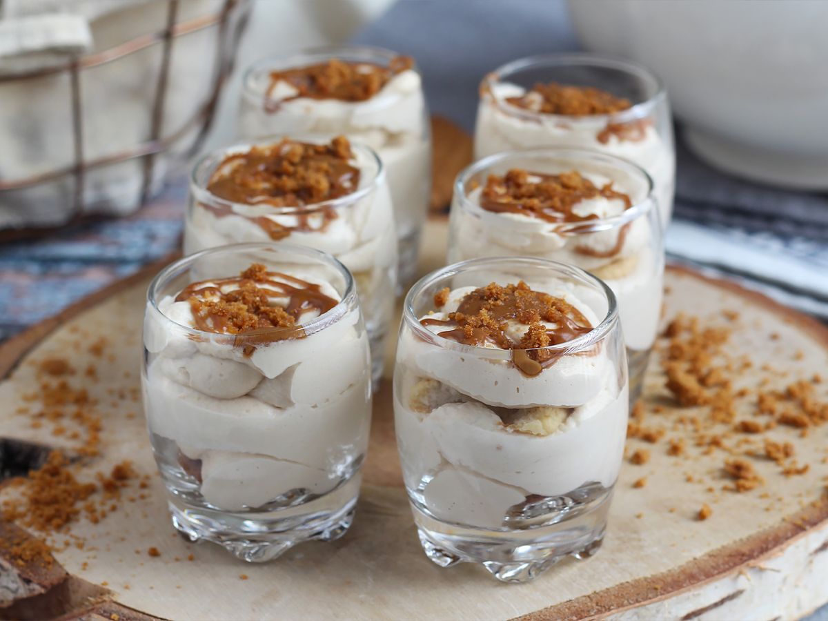 Speculoos mousse i glas - foto 3