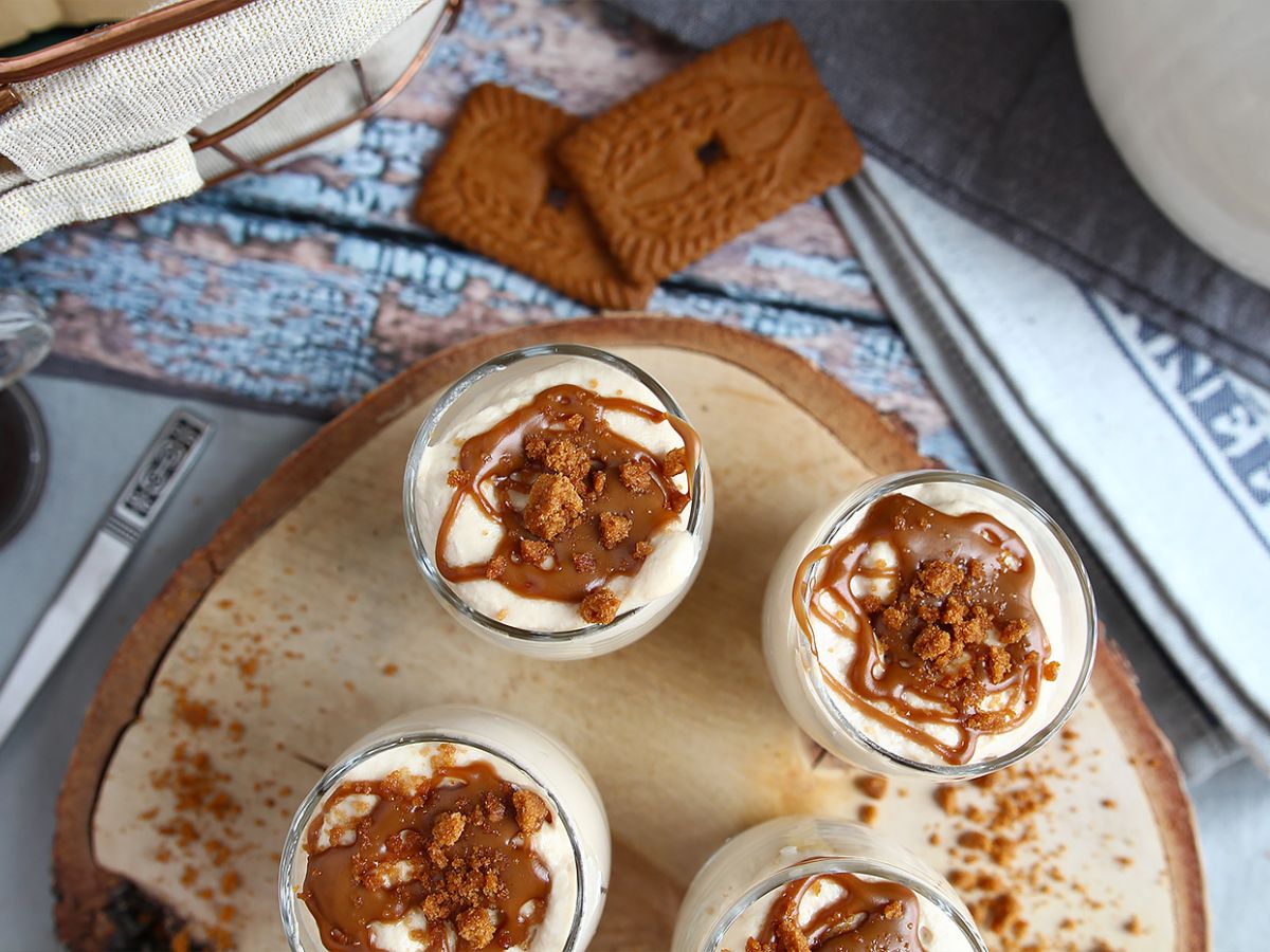 Speculoos mousse i glas - foto 4