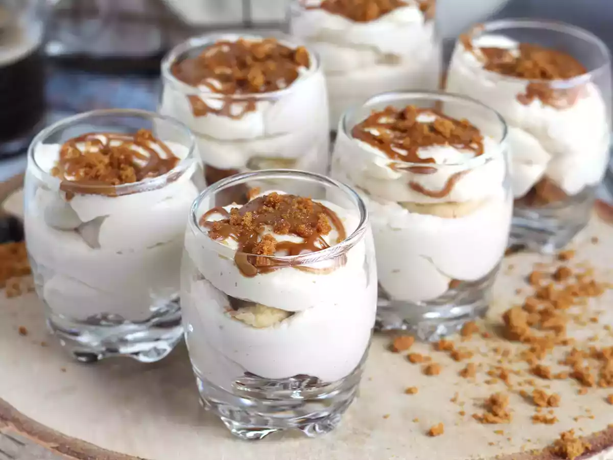 Speculoos mousse i glas - foto 5