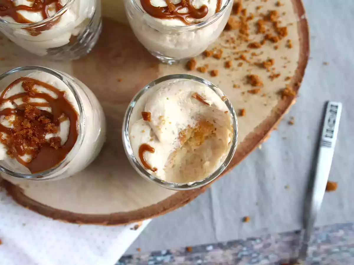 Speculoos mousse i glas - foto 6