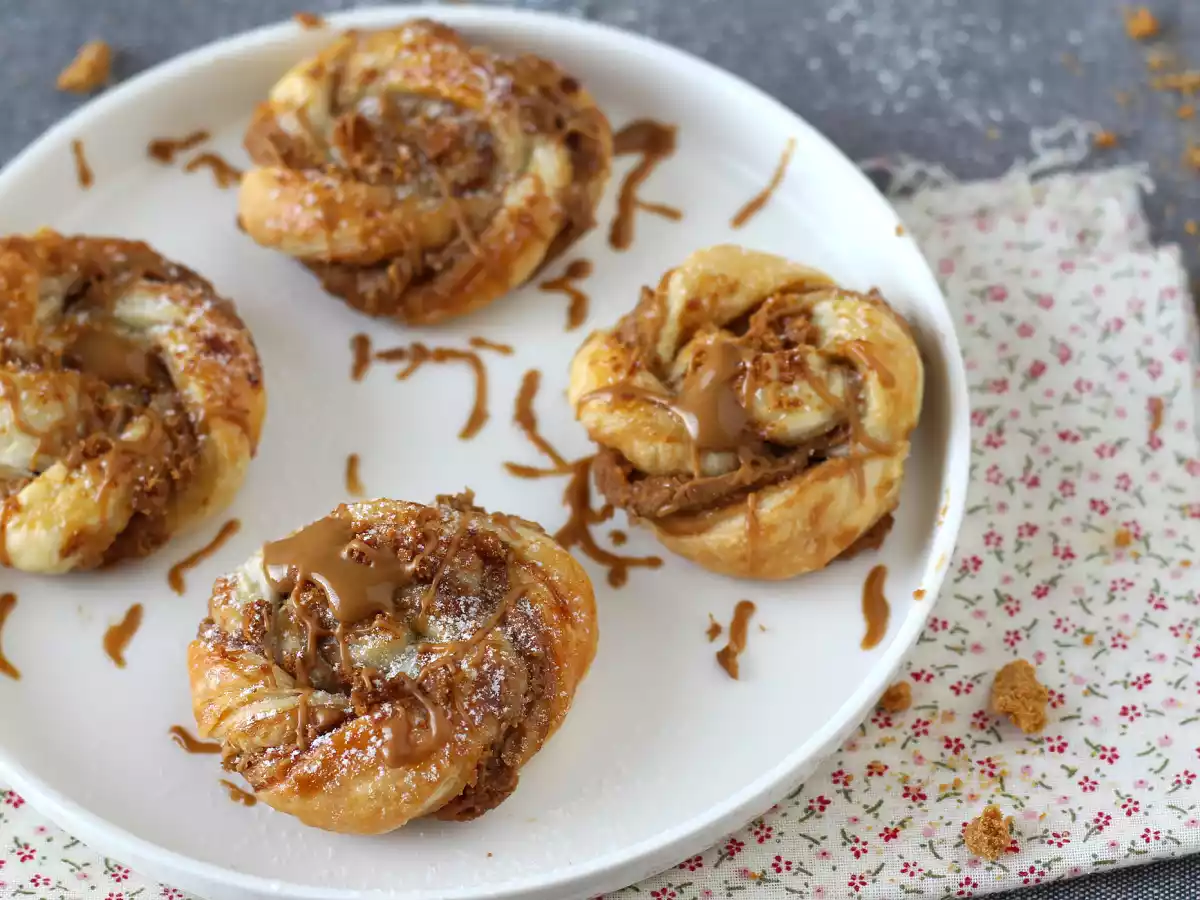Speculoos smördegsbiskvier - snabba och enkla att göra - foto 3