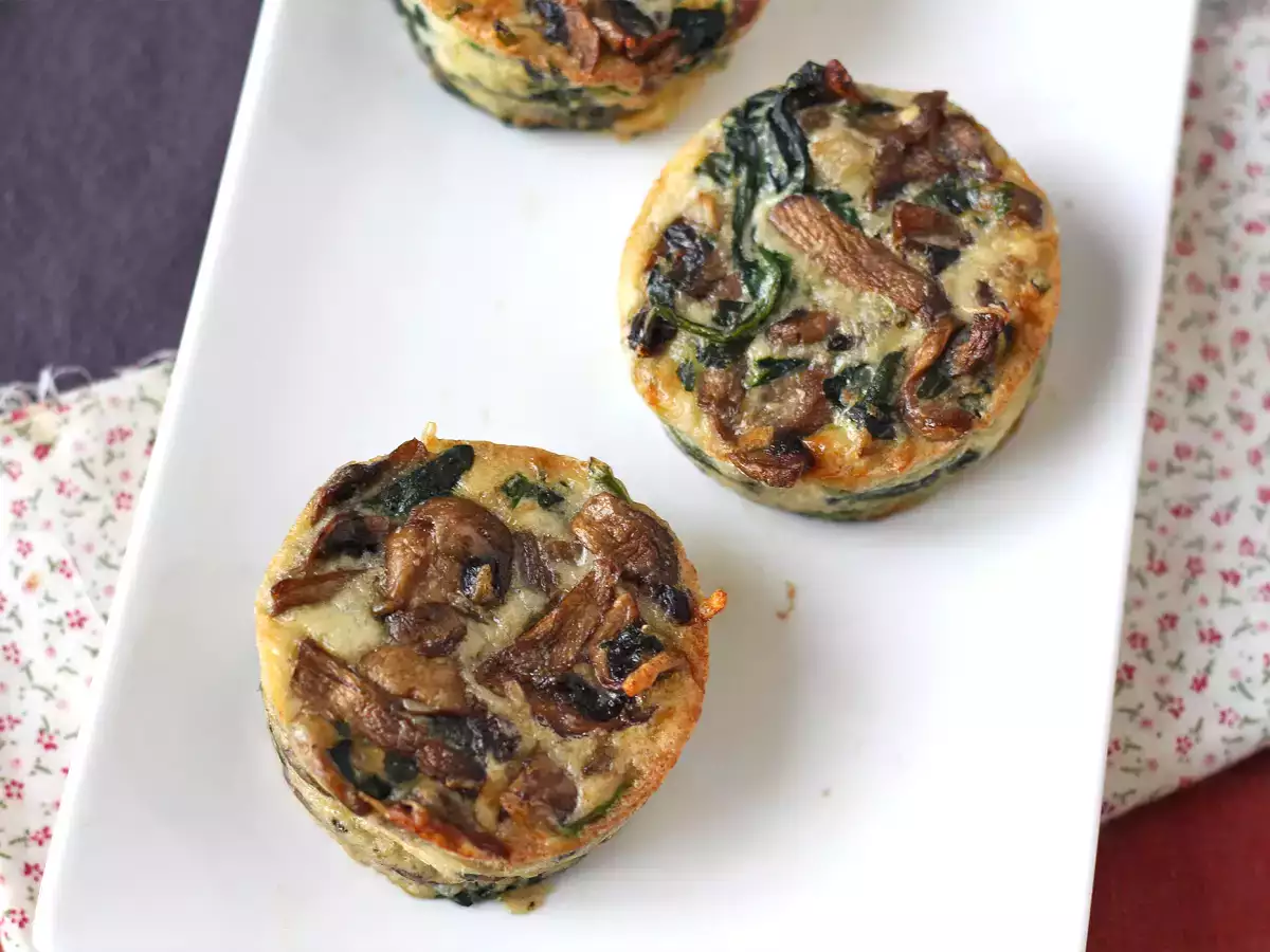 Spenat- och champinjonpannkakor - foto 2