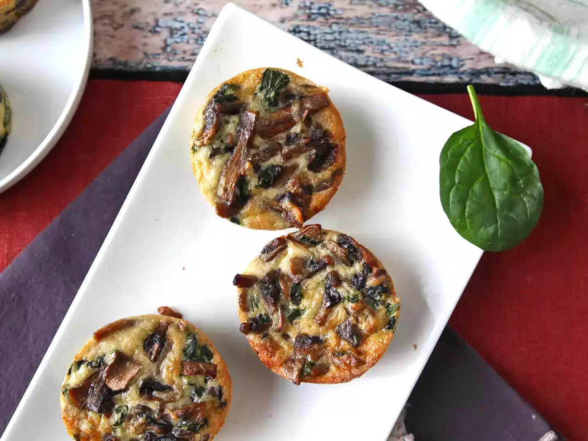 Spenat- och champinjonpannkakor - foto 3