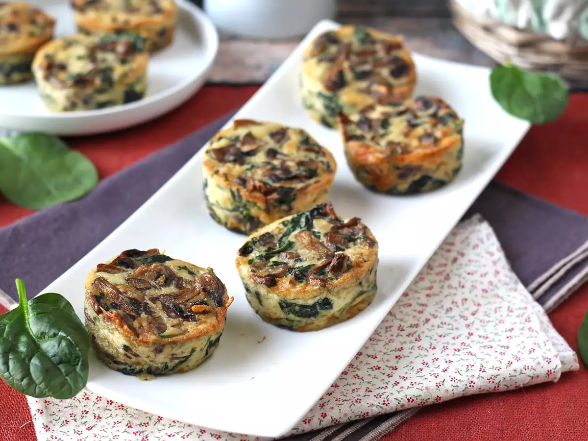 Spenat- och champinjonpannkakor - foto 5