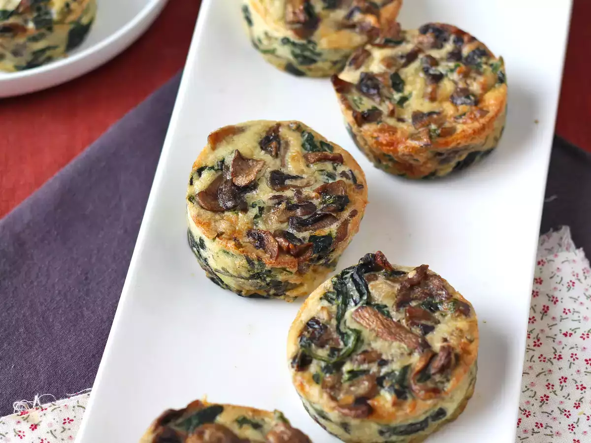 Spenat- och champinjonpannkakor - foto 6