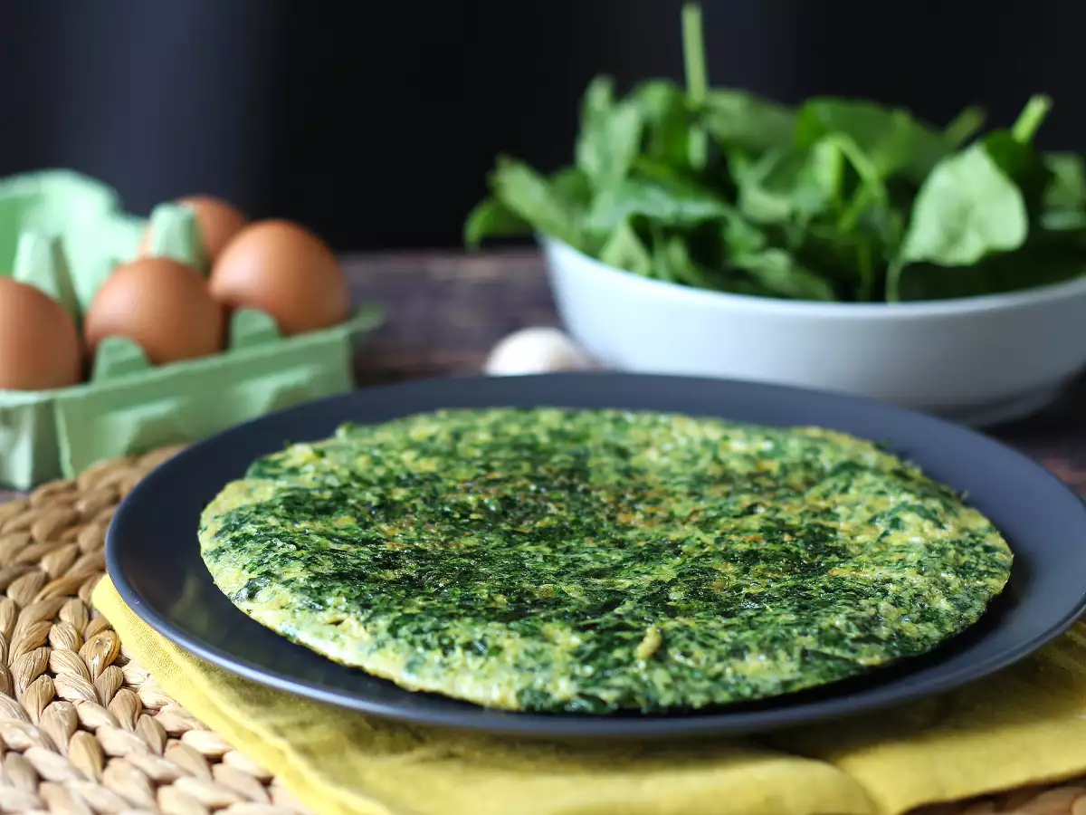 Spenatfrittata – en enkel och god vegetarisk huvudrätt - foto 3