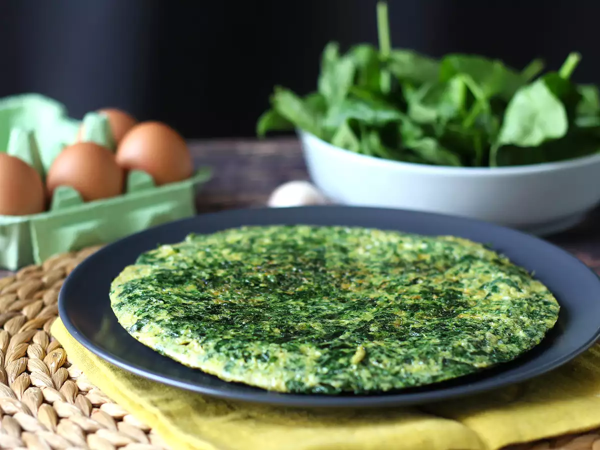 Spenatomelett, den enkla och goda vegetariska rätten - foto 3