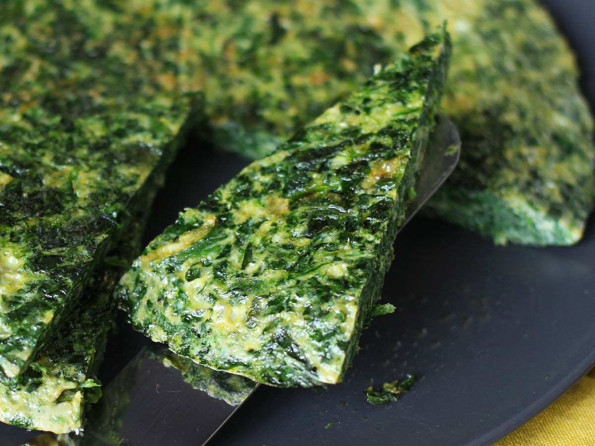 Spenatomelett, den enkla och goda vegetariska rätten - foto 5