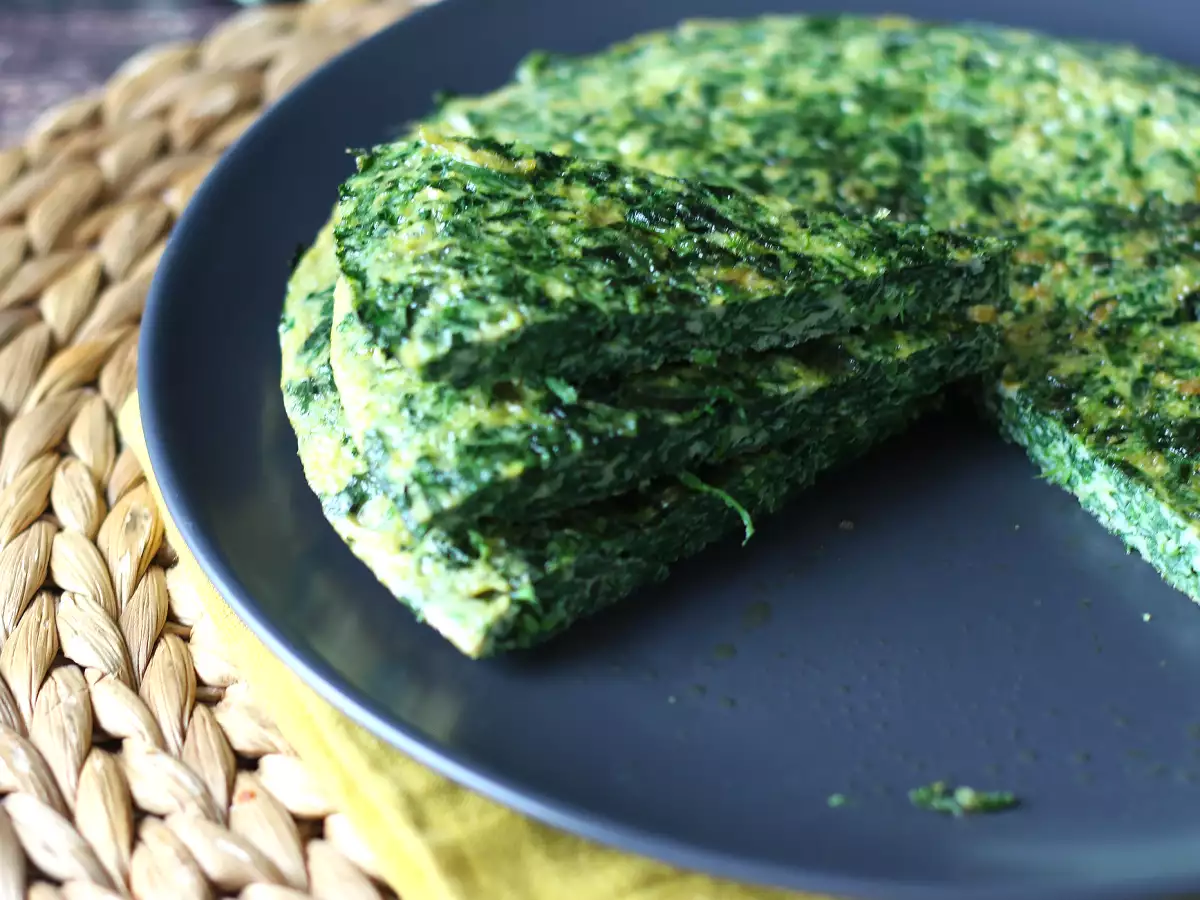 Spenatomelett, den enkla och goda vegetariska rätten - foto 6