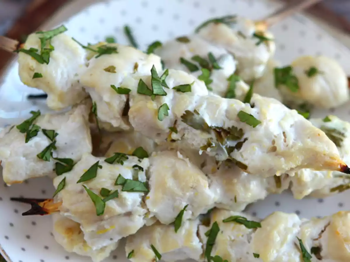 Spett med marinerad kyckling i yoghurt- och citronsås - foto 4