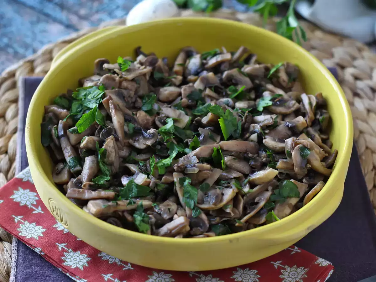 Stekta champinjoner – enkelt och snabbt recept - foto 5