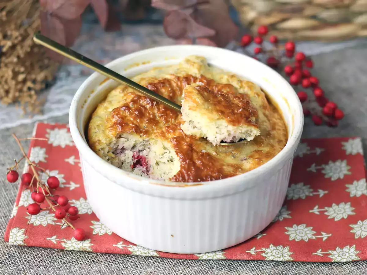 Superenkel proteinkaka med röd frukt - foto 2