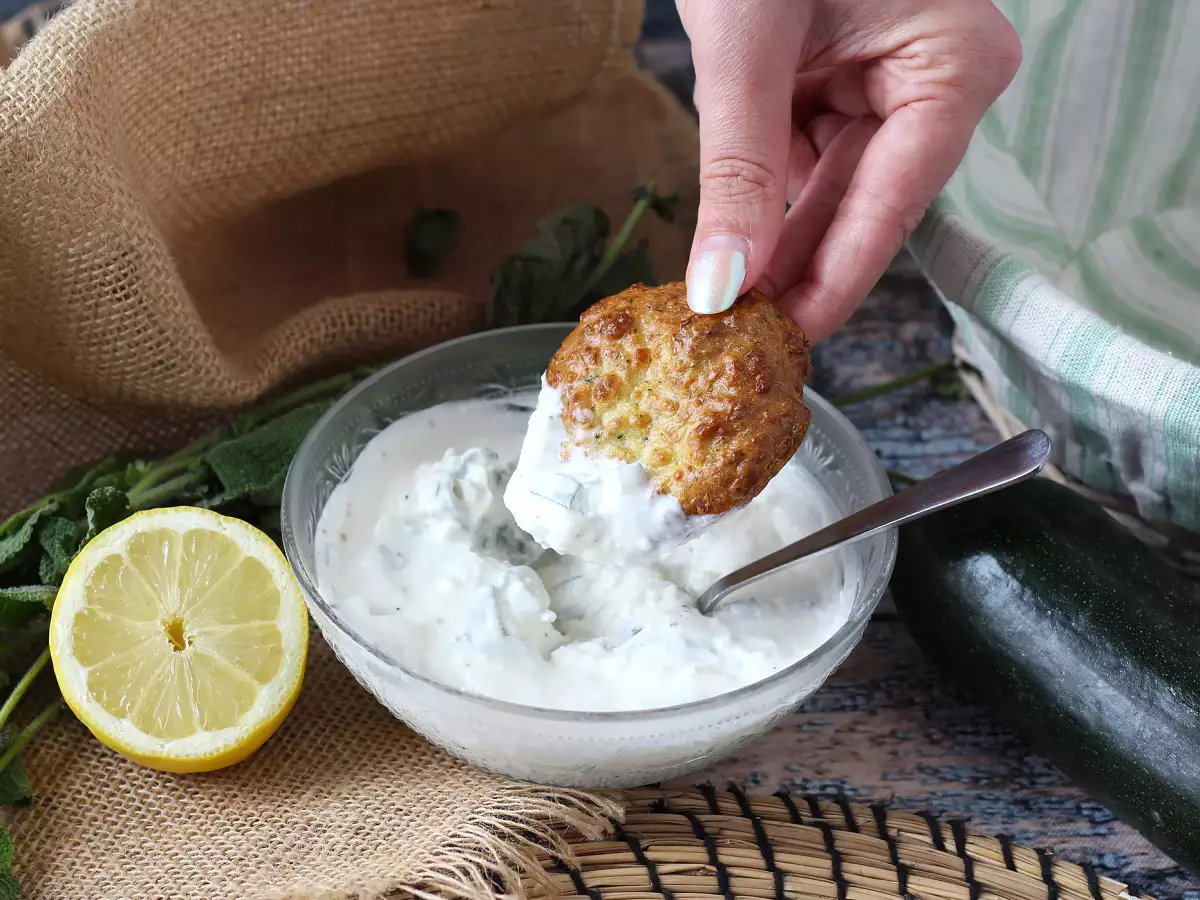Superfräsch sås med yoghurt, fetaost, citron och mynta! - foto 2