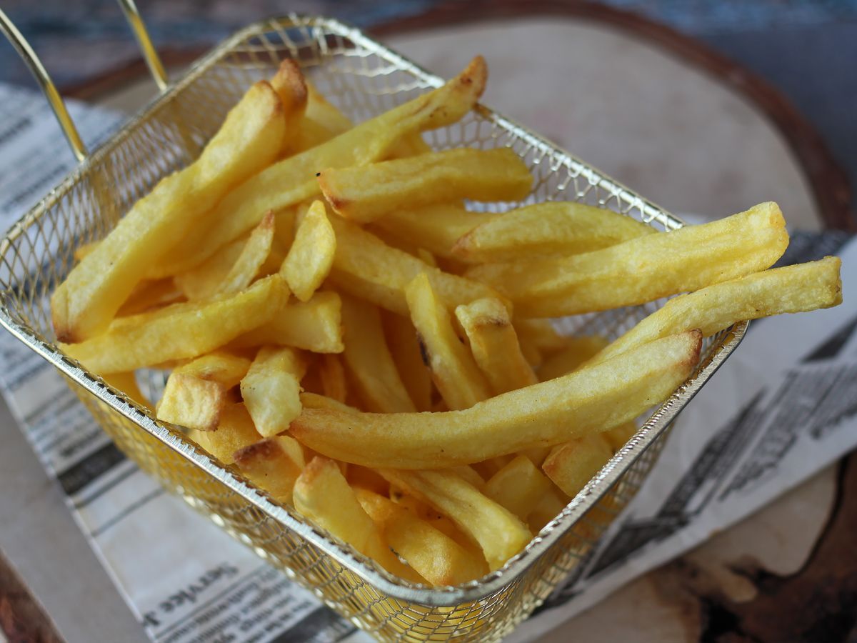 Superkrispiga frysta pommes frites i Air Fryer! - foto 3