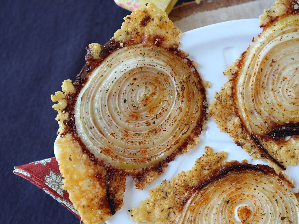 Superkrispiga hemlagade chips med lök och parmesan - foto 3