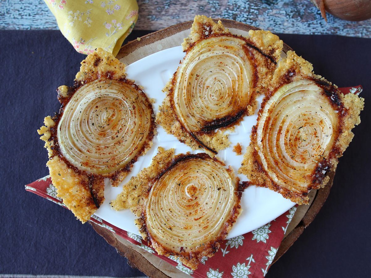 Superkrispiga hemlagade chips med lök och parmesan - foto 6