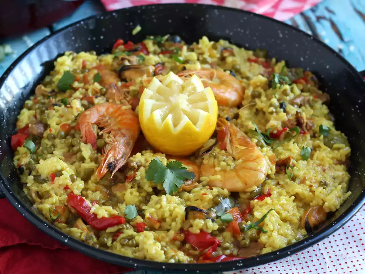 Supersnabb paella med Cookeo