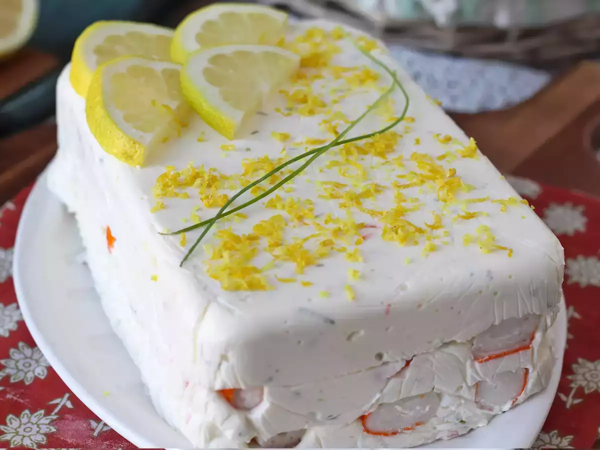 Surimi-terrin utan tillagning: en enkel kall förrätt som passar perfekt till sommaren - foto 5