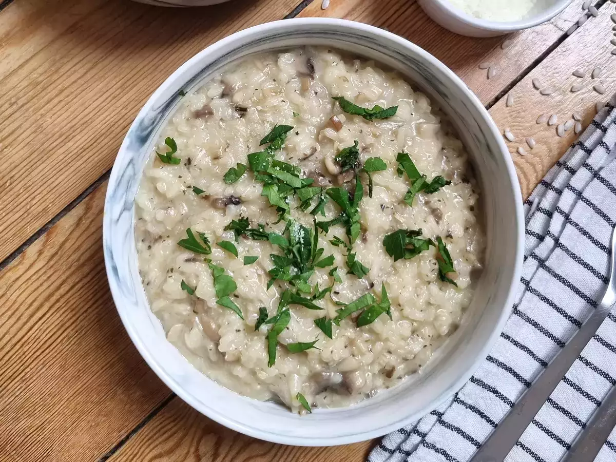 Svamprisotto i Thermomix