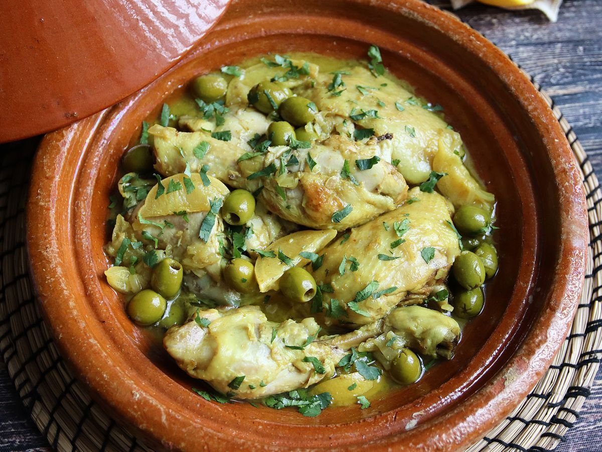 Tagine med kyckling, citron och oliver (superlätt att göra!) - foto 3
