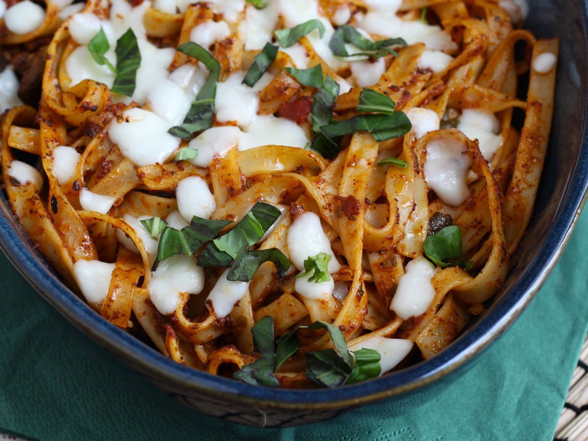 Tagliatelle al forno, receptet mot slöseri för att använda överbliven pasta - foto 2