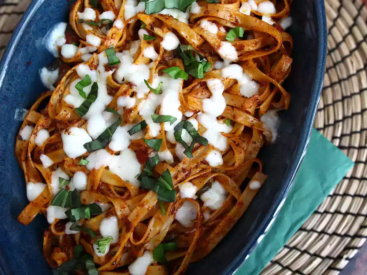 Tagliatelle al forno, receptet mot slöseri för att använda överbliven pasta - foto 4