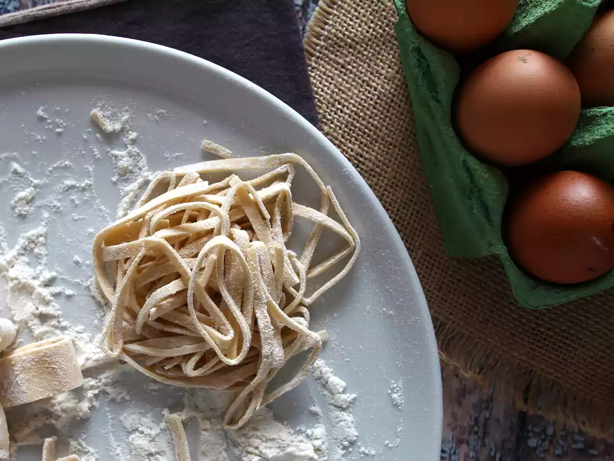 Tagliolini: steg-för-steg-guide för att göra dem hemma