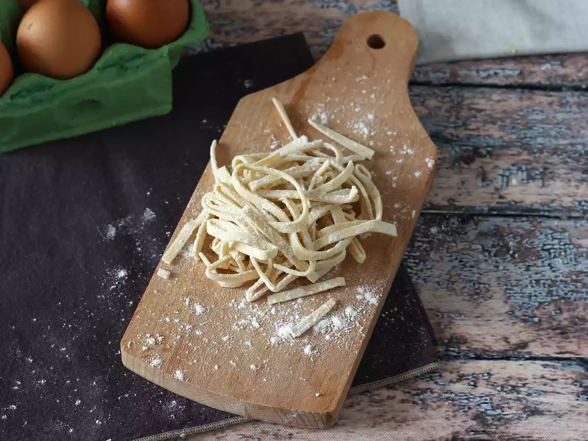 Tagliolini: steg-för-steg-guide för att göra dem hemma - foto 3