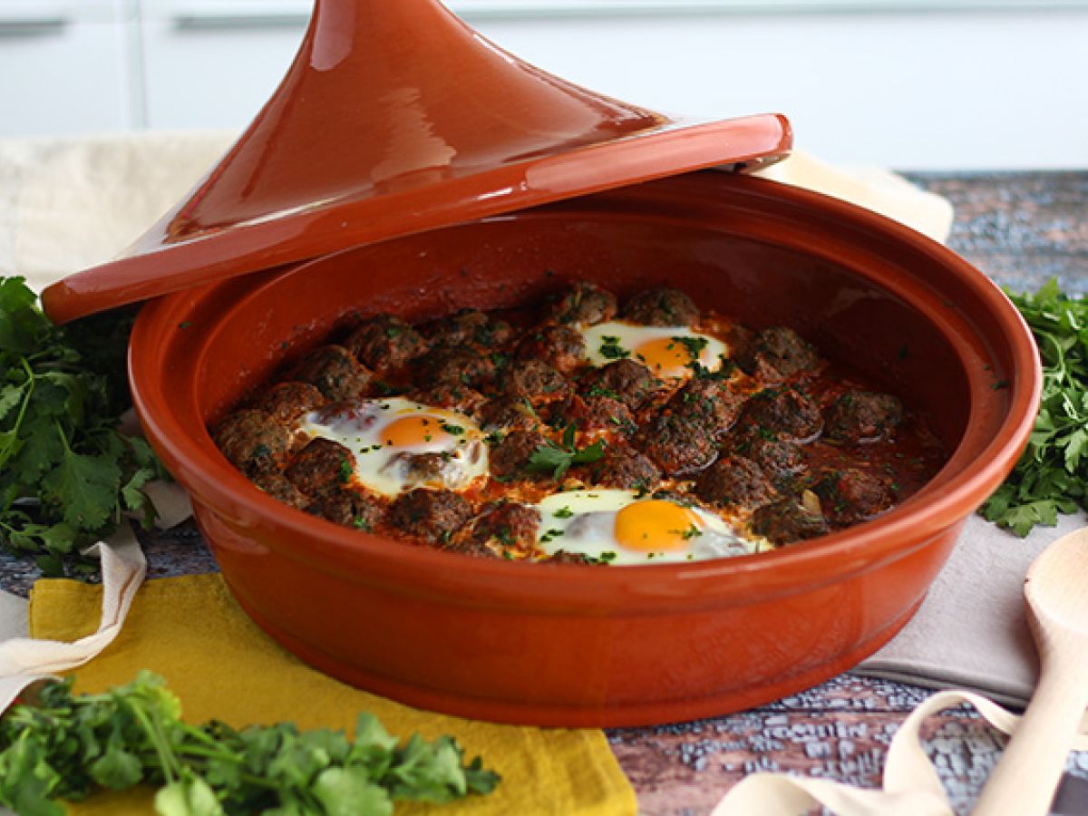 Tajine av kefta (köttbullar med kryddor och örter) - foto 2