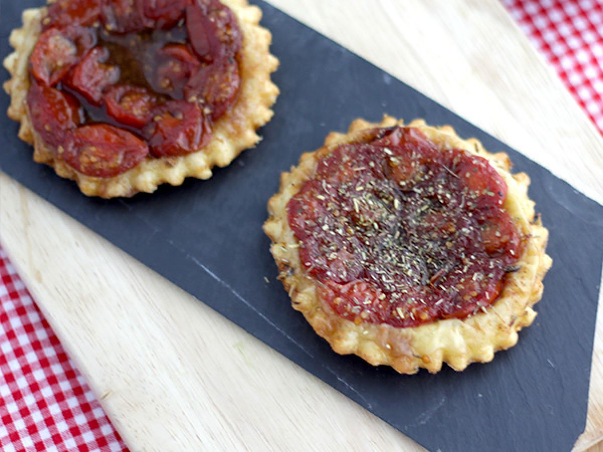 Tårta med körsbärstomater Tatin - foto 2